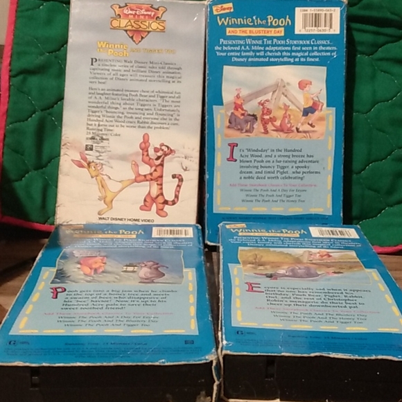 Winnie the Pooh VHS tapes kids - Picture 2 of 2